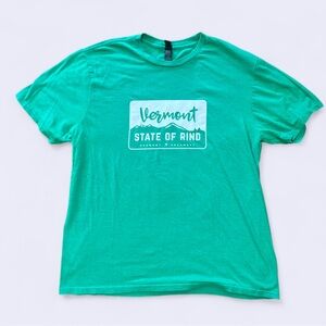 Vermont State of Rind Green T-Shirt